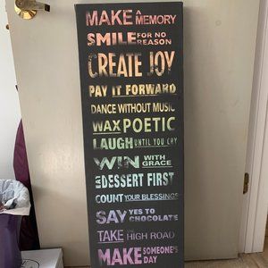 Positive Funny Message Decor